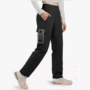 Women's Quick Dry Hiking Pants Lightweight Cargo Water Resistant with 7 Pockets